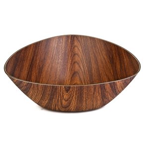 ENSALADERA TRIANGULAR 34/H11.5CM MAHOGANY EVELIN