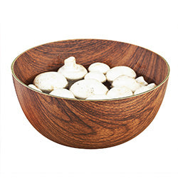 ENSALADERA REDONDA D24/H10.5CM MAHOGANY EVELIN