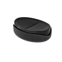 JABONERA PLASTICO FULL NEGRO COZA