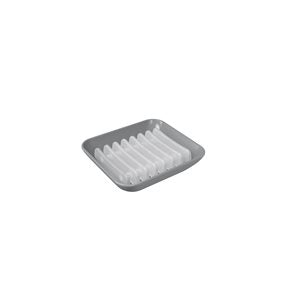 JABONERA PLASTICO GRIS COZA
