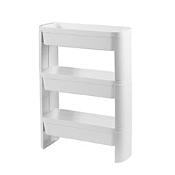 ORGANIZADOR 3 EST. 45x17x68CM PLASTICO BLANCO COZA