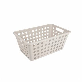 CESTO PLASTICO 4.4L 28,8X19,1X12,3CM LIGHT GRAY
