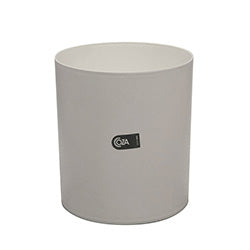 PAPELERA SIN TAPA 5L PLASTICO BLANCO COZA