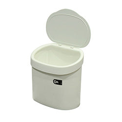 PAPELERA PARA MESADA 4LTS BLANCO COZA