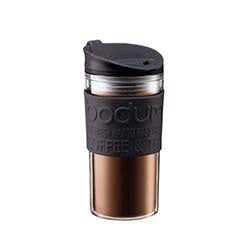 MUG TRAVEL 450ML C/ SILICONA NEGRO BODUM