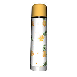 TERMO BALA 750ML ACERO INOXIDABLE DISEÑO PIÑAS