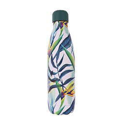 BOTELLA TERMICA DOBLE PARED 500ML HOJAS BIRD
