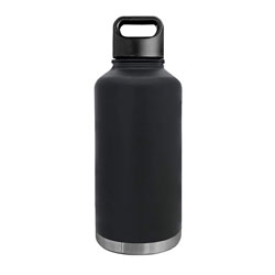 BOTELLA TERMICA ACERO INOX DOBLE PARED 2L NEGRO