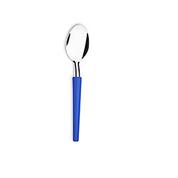 CUCHARA POSTRE 16.7CM MANGO AZUL MILLENIUM DI SOLLE
