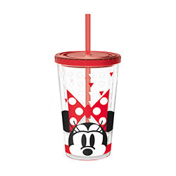 VASO DOBLE PARED CAFE HELADO 450ML MINNIE