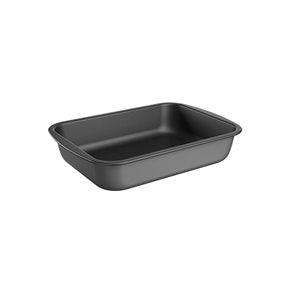 ASADERA RECTANGULAR HONDA 33,5X24,0X6,1CM GRAFITO