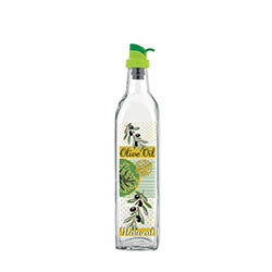 ACEITERA VIDRIO DECO 250CC NATURAL RENGA