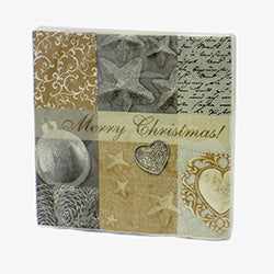 SERVILLETA TRIPLE HOJA M.CHRISTM 20UDS. 33X33 CM