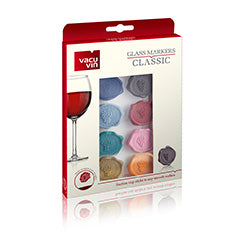 SET X8 IDENTIF DE COPAS-VASOS CLASSIC VACU VIN