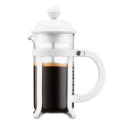 CAFETERA 0.35LT 3 TAZAS BLANCO JAVA PRESS BODUM