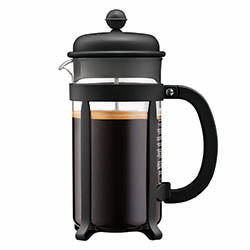 CAFETERA 1LT 8 TAZAS NEGRO JAVA PRESS BODUM