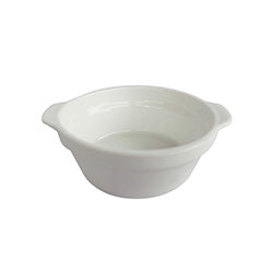 RAMEQUIN C/ASAS 9x7.5x3CM PORCELANA BLANCO