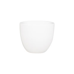 RAMEQUIN REDONDO D5x4.5CM PORCELANA BLANCO