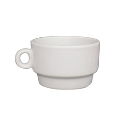 TAZA CAFE 70ML D6.5x4CM PORCELANA BLANCO