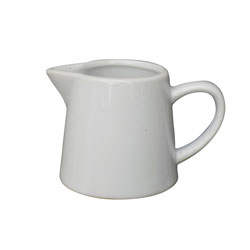 JARRA RECTA 180ML 11.5x8x7.5CM PORCELANA BLANCO