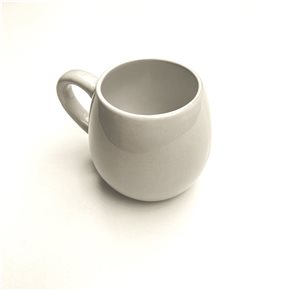 MUG 300ML D9x9CM PORCELANA BLANCO INTERIOR COLOR