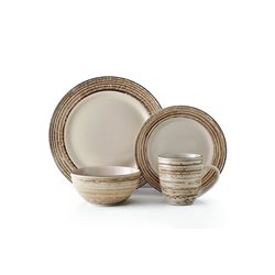 SET 16 PIEZAS STONEWARE D27.5-21-15/420ML BIRCH THOMSON