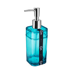 DISPENSADOR DE JABON PLASTICO VERDE SPLASH COZA