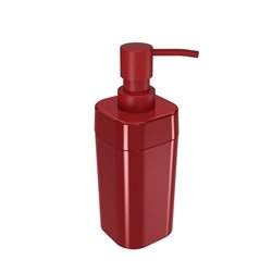 DISPENSADOR DE JABON PLASTICO 290ML ROJO SPLASH