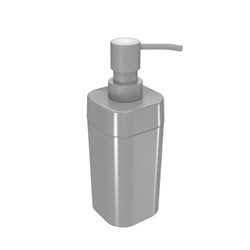 DISPENSADOR DE JABON PLASTICO 290ML GRIS SPLASH
