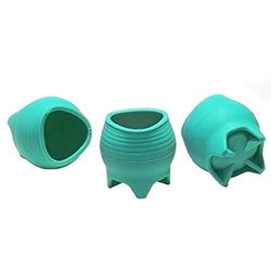 MATE 8X8CM VERDE AGUA SILICONA