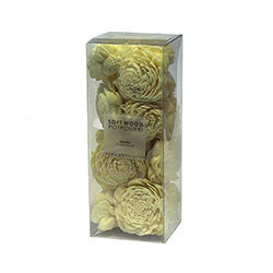 POTPURRI FLORAL CAJA PVC SELECTA. 7X7X18CM