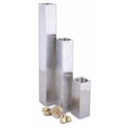 CANDELABRO CUADRADO ACERO