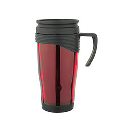 MUG TERMICO 400ML PP/AS ROJO