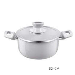 CACEROLA D24CM ESPESOR 3MM EVIDENCE WHITE T-FAL