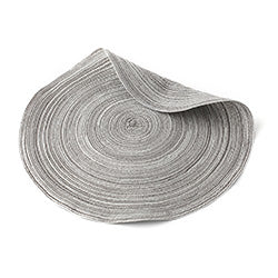 INDIVIDUAL REDONDO PP D38CM GRIS