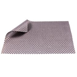 INDIVIDUAL PVC ENTRAMADO BICOLOR 45x30CM