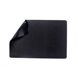 INDIVIDUAL PU SIMIL CUERO 45x30CM NEGRO