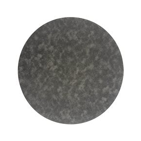 INDIVIDUAL PVC SIMIL CUERO D33CM PUNTEADO GRIS