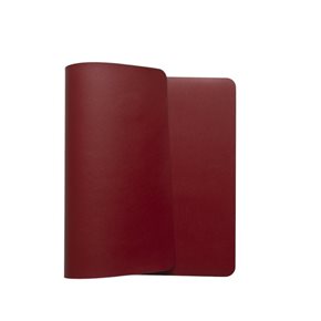 INDIVIDUAL PU SIMIL CUERO 45x30CM ROJO