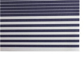 INDIVIDUAL PVC RAYAS 45x30CM AZUL/BLANCO