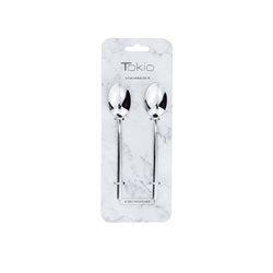 SET X2 CUCHARA DE TE 14.6CM ACERO TOKIO