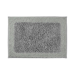 ALFOMBRA 40x60CM SHAGGY CON RECUADRO GRIS