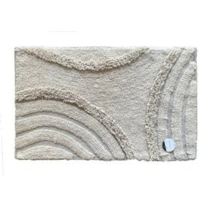 ALFOMBRA FLEECE C/FLECOS 50X80CM CIRCULOS