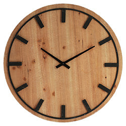 RELOJ DE PARED MDF D60x5CM SIN NUMEROS