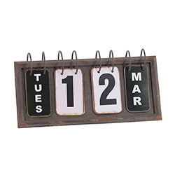 CALENDARIO 31x16x4.5CM CLASICO