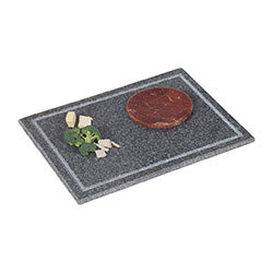 TABLA PARA HORNO 40X30X1.5CM GRANITO NEGRO CON RANURA