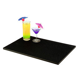 BANDEJA RECT ANTIDEZ P/TRAGOS GOMA NEGRA