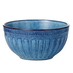BOWL D14x7.5CM PINTADO AZUL