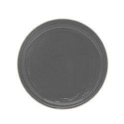 PLATO DE POSTRE D20CM GRIS