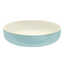 BOWL D22CM BLANCO-CELESTE
